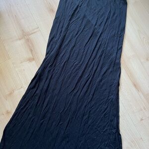 Garage Black Maxi Skirt